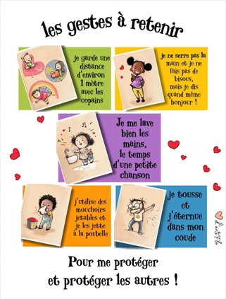 Les gestes à retenir pour me protéger et protéger les autres!